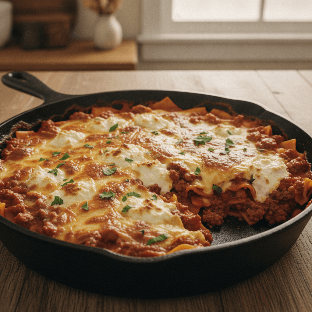Skillet Lasagna