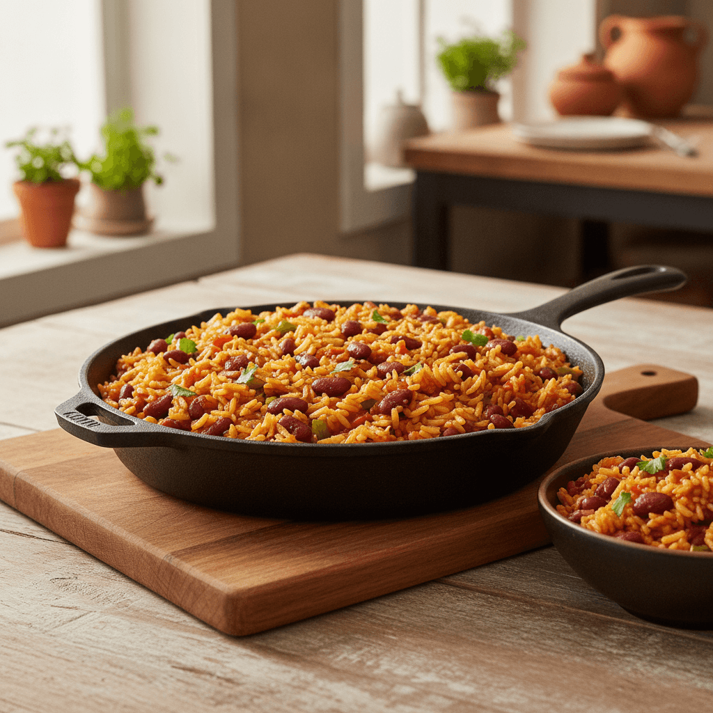 Spanish Rice with Beans