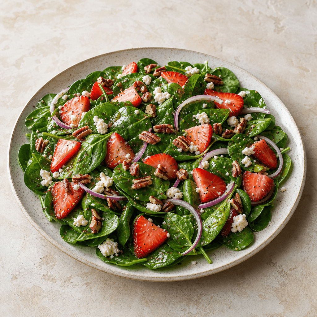 Spinach Strawberry Salad