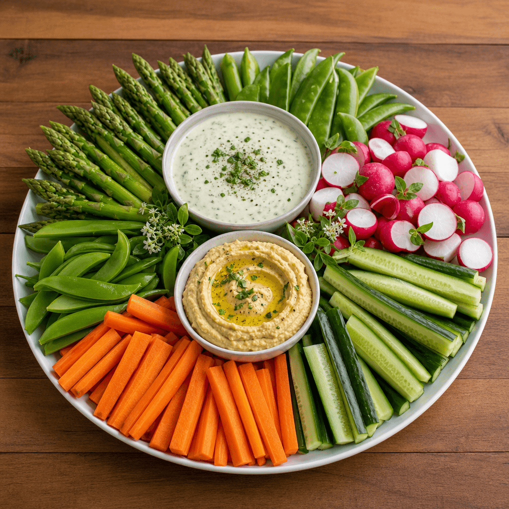 Spring Crudité Platter