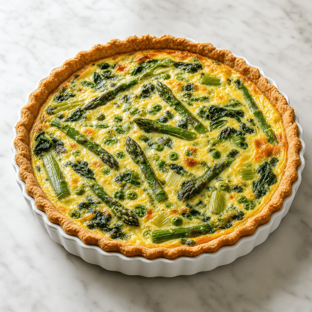 Spring Vegetable Quiche