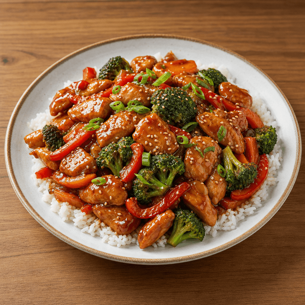 Teriyaki Chicken Stir Fry
