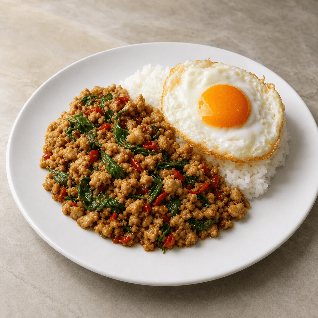 Thai Basil Chicken (Pad Krapow Gai)