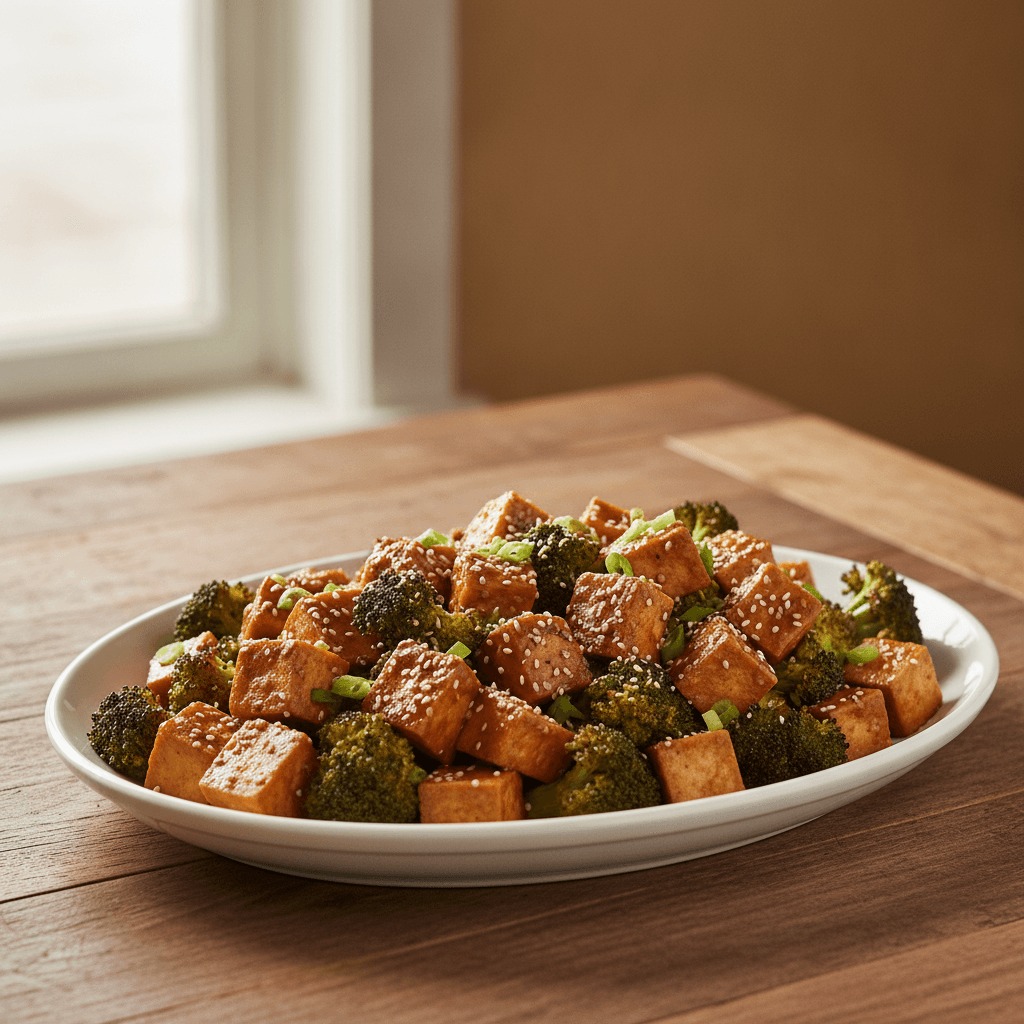 Tofu and Broccoli
