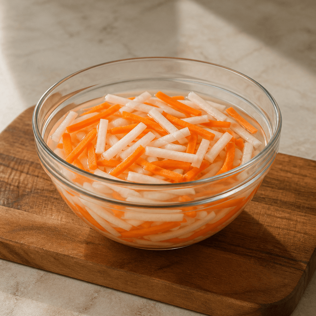 Vietnamese Pickled Vegetables (Đồ Chua)
