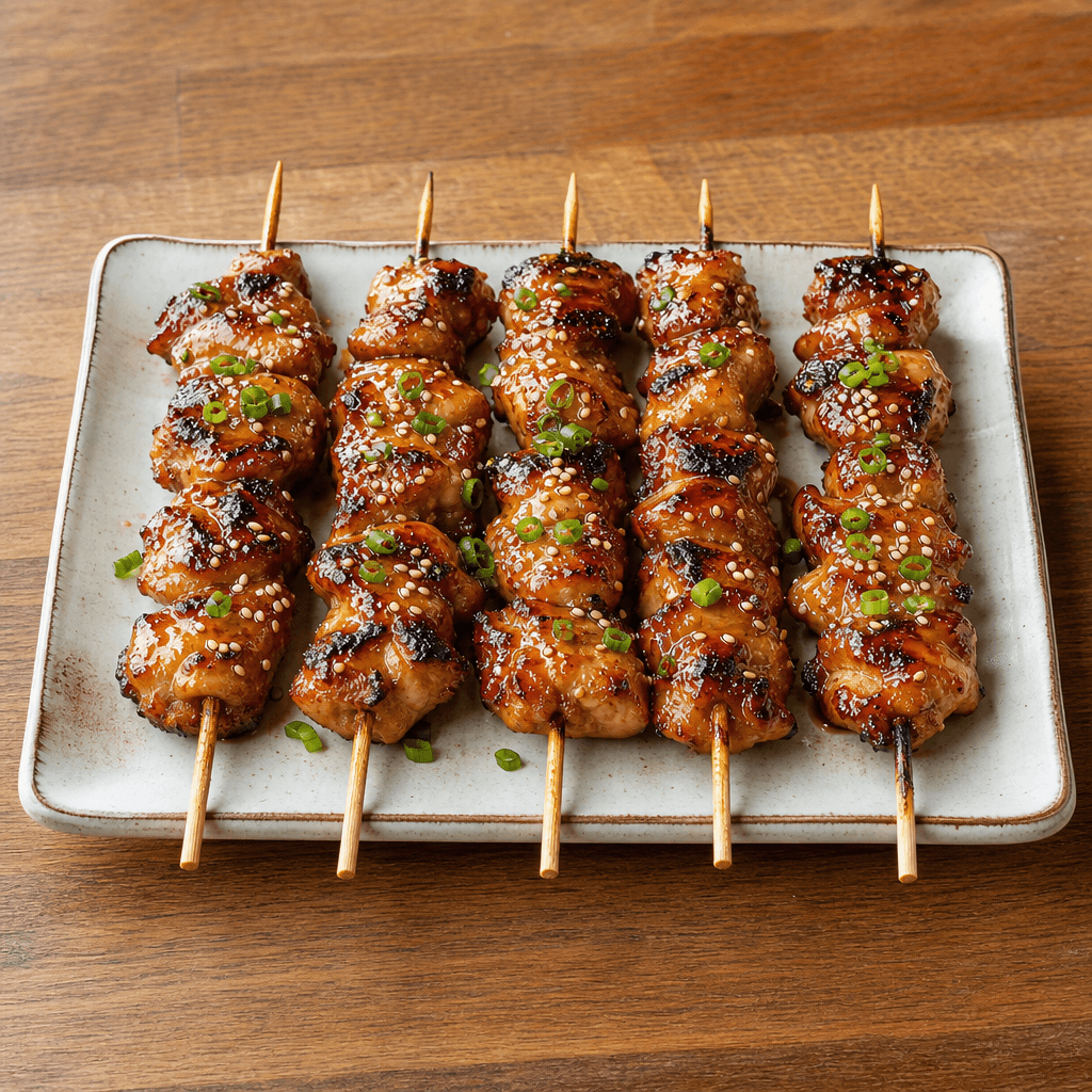Yakitori (Japanese Grilled Chicken Skewers)