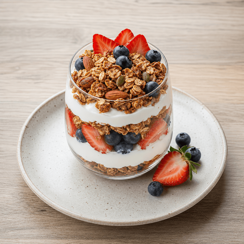 Yogurt and Granola Parfait